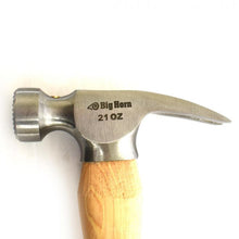 Load image into Gallery viewer, Big Horn 15101 21 Oz Curved Handle Framing Hammer