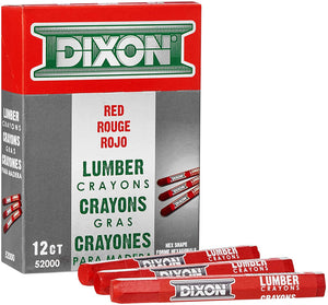 Red Dixon Lumber Crayon